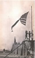 Sergeant Major John H. Quick of the U.S. Marines raises the American flag over Veracruz..jpg