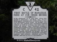 c-42 first battle of manassas--panic at cub creek bridge.jpg