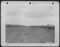 Preparations For The Invasion Of France - Cg-4 Gliders Of The 439Th Troop Carrier Group Lined Up Along The Runway Awaiting Take Off Time At An Air Base Somewhere In England.  4 June 1944. - Page 1