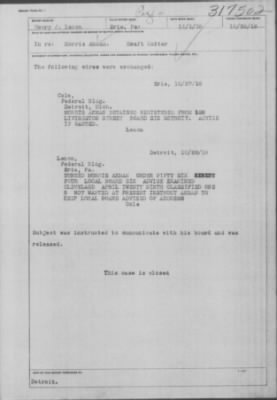 Old German Files, 1909-21 > Morris Akman (#317502)