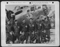 Lt. W.E. Wilkinson And Crew Of The 323Rd Bomb Sq., 91St Bomb Group, 8Th Air Force, In Front Of A Boeing B-17 "Flying Fortress" "Hi-Ho Silver".  England, 10 May 1944. - Page 1
