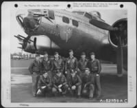 Combat Crew Of The 91St Bomb Group, 8Th Air Force, Beside The Boeing B-17 "Flying Fortress" 'Star Dust'.  England. - Page 35