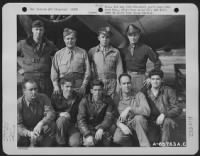 Thumbnail for Captain Parr And Crew Of The 613Th Bomb Squadron, 401St Bomb Group, In Front Of The Boeing B-17 "Flying Fortress" At An 8Th Air Force Base In England, 28 August 1944. - Page 1