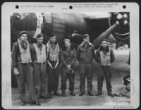 Lt. Gude And Crew Of The 391St Bomb Group Pose Beside The Martin B-26 Marauder 'Zombie'.  391St Bomb Group, England.  15 September 1944. - Page 1