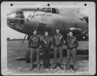 Lt. Blute And Crew Of The 572Nd Bomb Squadron, Beside Martin B-26 Marauder "The Ginnie Gee."  391St Bomb Group, England, 21 August 1944. - Page 3