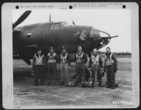 Lt. Newman And Crew Of The 574Th Bomb Squadron, Beside Martin B-26 Marauder 'Jinx'.  391St Bomb Group, England, 16 August 1944. - Page 1