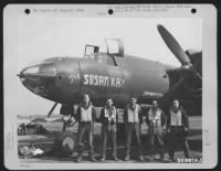Crew Of The 391St Bomb Group Pose In Front Of The Martin B-26 Marauder 'The Susan Kay'.  England, 11 April 1944. - Page 13