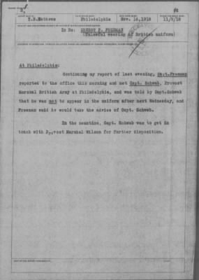 Old German Files, 1909-21 > Ernest Peace Freeman (#306903)