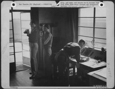 Thumbnail for General > Flight Control Tower Of The 303Rd Bomb Group.  England, 1 March 1945.