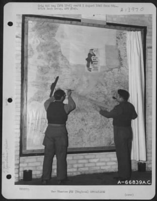 Thumbnail for General > Crew Room Of The 391St Bomb Group, England, 6 April 1944.