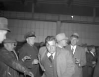 Wendell Willkie is struck by an egg in the La Salle Station on October 23,.jpg