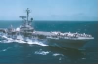 USS Hornet (CVS-12) an Essex class aircraft carrier.jpg
