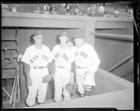 Red Sox manager Joe McCarthy with pitchers Mickey McDermott and Walt Masterson.jpg