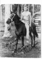 davis d h in the soloman islands on horse 1944.jpg
