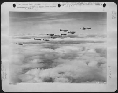 Thumbnail for British > Spitfires in flight over England.