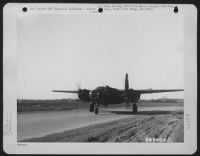 Martin B-26 Marauder 'Mccarthy'S Party' Of The 391St Bomb Group, Warms Up For A Take-Off.  England, 8 March 1944. - Page 1