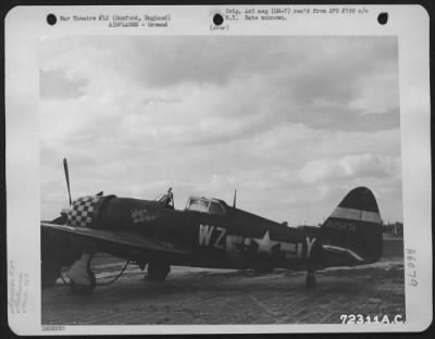 Republic > Capt. Gerald E. Budd'S Republic P-47 'Roger The Ledger' Of The 78Th Fighter Group Based At 8Th Air Force Station F-357 In Duxford, England.  16 September 1944.