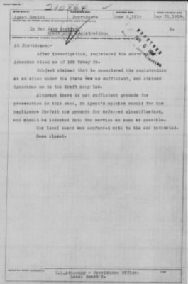 Old German Files, 1909-21 > John Naghian (#210864)
