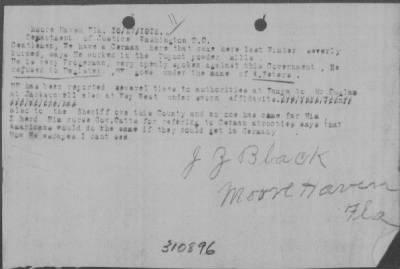 Old German Files, 1909-21 > A. Peters (#310896)