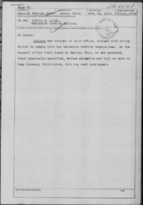 Old German Files, 1909-21 > Martin E. Mills (#320641)