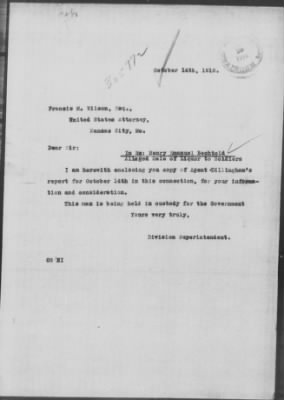 Old German Files, 1909-21 > Henry Emanuel Bechtold (#305972)
