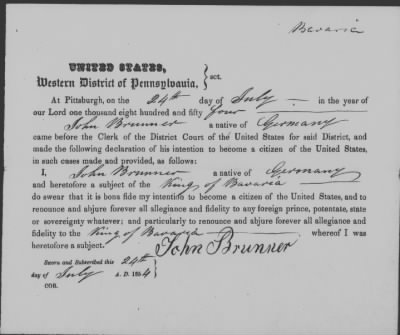 1854-07-24 > John Brunner