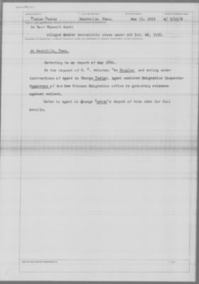 Old German Files, 1909-21 > Prof. Russell Scott (#362921)