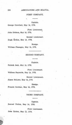 Volume VI > Muster Rolls Relating to the Associators and Militia of the County of Cumberland