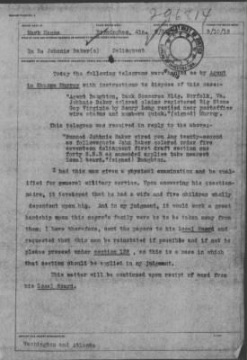 Old German Files, 1909-21 > Johnnie Baker (#8000-296814)