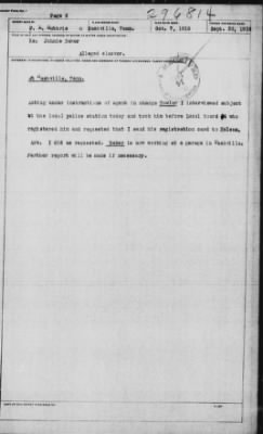 Old German Files, 1909-21 > Johnnie Baker (#8000-296814)