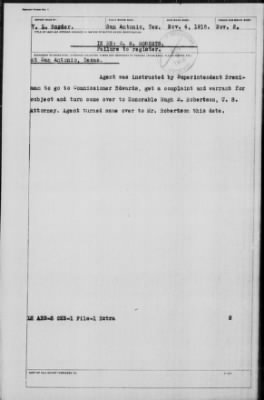 Old German Files, 1909-21 > G. W. Roberts (#304562)