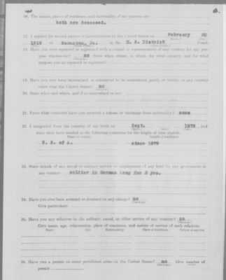 Old German Files, 1909-21 > John J. Dreher (#350066)
