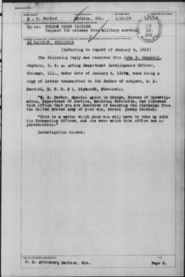 Old German Files, 1909-21 > Gordon Dewey Parrish (#339446)