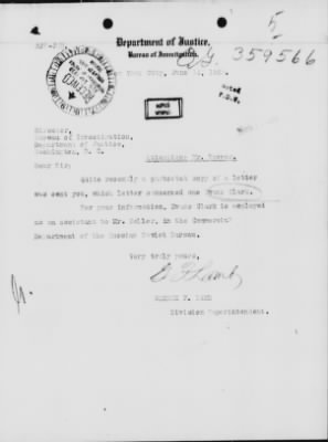 Old German Files, 1909-21 > Evans Clark (#8000-359566)