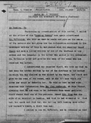 Old German Files, 1909-21 > Mayor Edward H. Filbert (#8000-298027)
