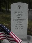 Sergeant Samuel Lape