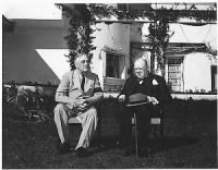 FDR and Churchill D-Day.gif