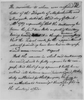 Thumbnail for State Papers 1777-88 > New Hampshire - Rhode Island (Vol 1)