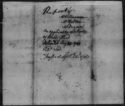 Thumbnail for State Papers 1777-88 > New Hampshire - Rhode Island (Vol 1)