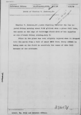 Old German Files, 1909-21 > Charles W. Jackson Jr. (#236031)