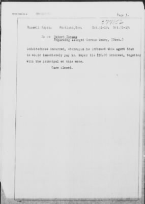 Old German Files, 1909-21 > Robert Thomas (#8000-377852)