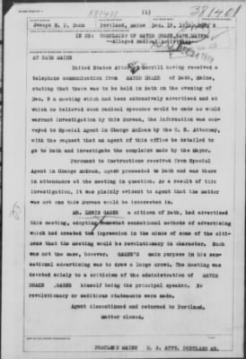 Old German Files, 1909-21 > Mayor Drake (#381401)