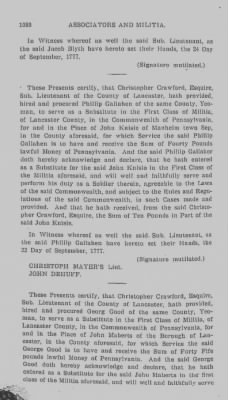 Volume VII > Battalions Not Stated. Lancaster County Militia.