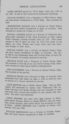Volume IV > Abstracts of Pension Applications on File in the Division of Public Records, Pennsylvania State Library