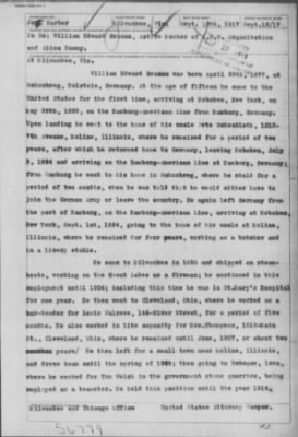 Old German Files, 1909-21 > William Edward Braune (#56779)