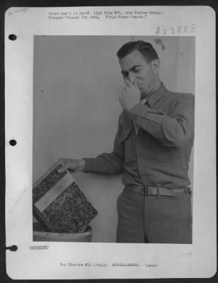 Consolidated > 'Italian Dictionaries Stink' So Sgt. Eddie Cope Of Austin, Texas, Gets Rid Of His, But Quick.  Italy.