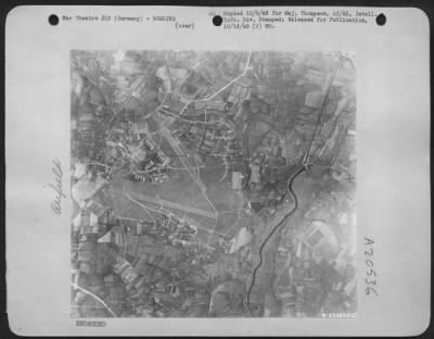 Consolidated > Bombing of German Air Force Fighter-Bomber bases, 9/23/43.