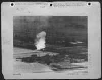 During The Huge Raids Against All Vital Nazi Rail Networks On 22 Feb 1945, Escorting Fighters Of The 15Th Aaf Dropped Down Long Enough To Strafe And Blow Up This Train Ten Miles Southeast Of Regensburg, Germany. - Page 1