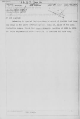 Old German Files, 1909-21 > Henry Siebolt (#46303)