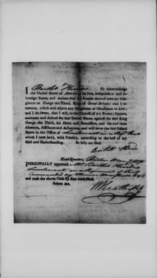 Thumbnail for Oaths of Allegiance, 1776-89 > July, 13 1776 - Mar14, 1778 (Vol 1)